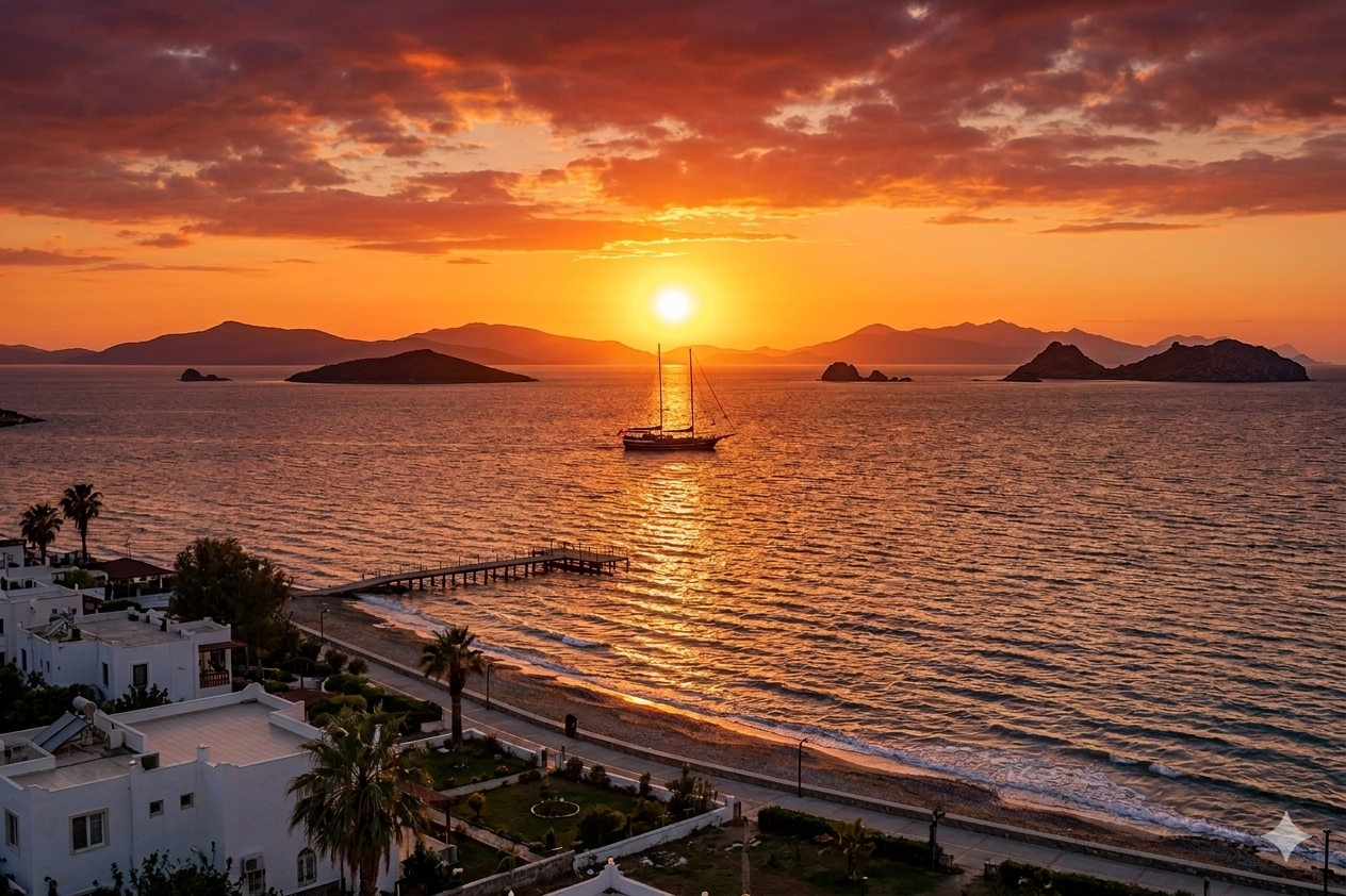 Turgutreis gün batımı